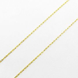 CADENA FORCET LARGO 0.40x60CM /O.AMARILLO